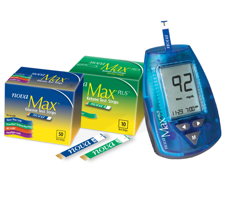 Nova Max Plus Glucose & Ketone Meter - Diabetic Outlet