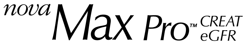 Nova Max Pro™ CREAT/eGFR